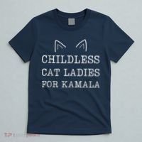 Childless Cat Ladies For Kamala T-Shirt thumb 5