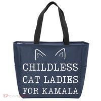 Childless Cat Ladies For Kamala Tote Bag thumb 0