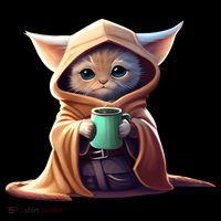 Cat Coffee Lover Kitten Baby Cute Adorable Fan Art Gift Coffee Mug thumb 5
