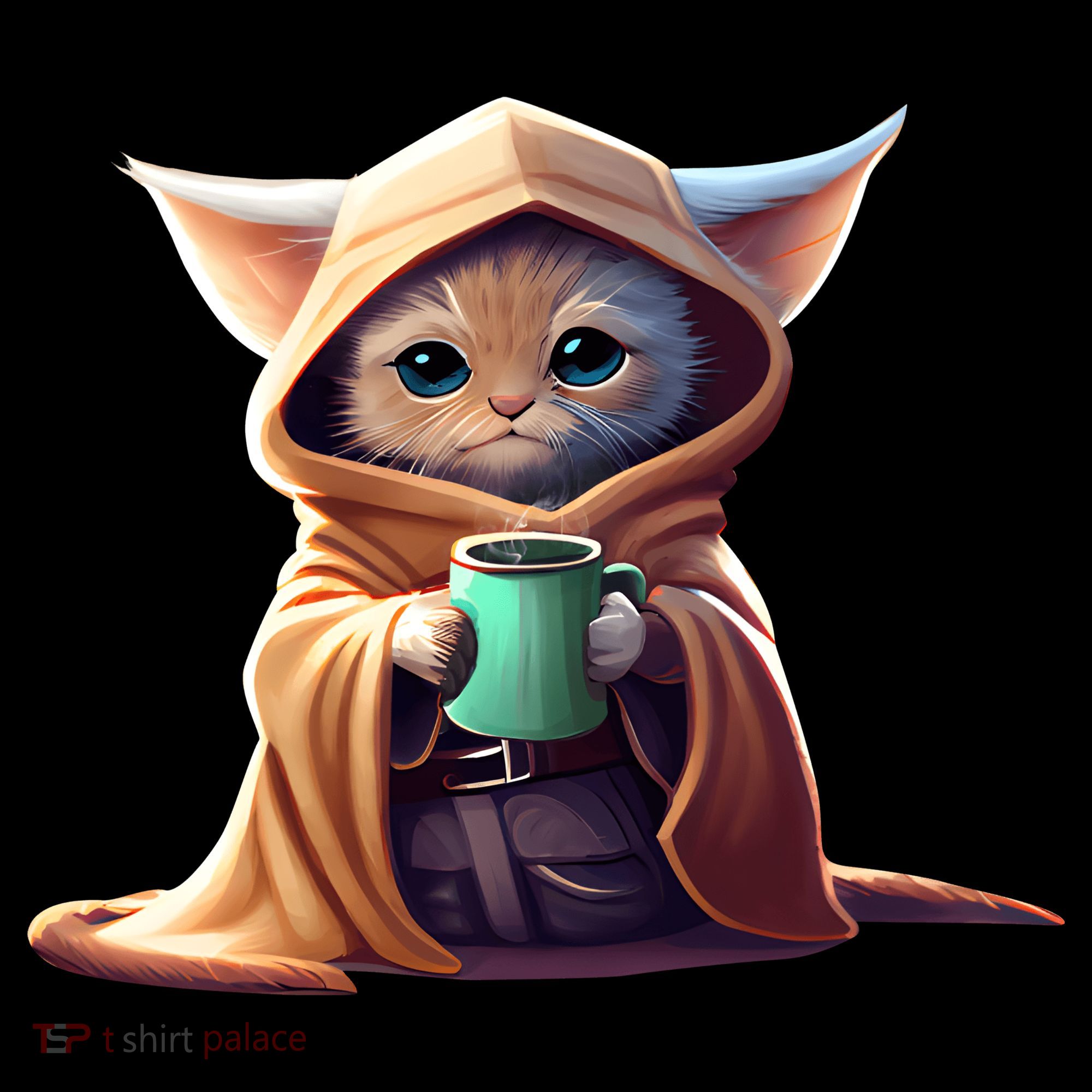 Cat Coffee Lover Kitten Baby Cute Adorable Fan Art Gift Coffee Mug