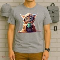 Cat Coffee Lover Kitten Baby Cute Adorable Fan Art Gift T-Shirt thumb 6