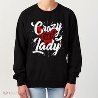 Crazy Chicken Lady Chickens Farmer Farming Women's Sweatshirt thumb 0