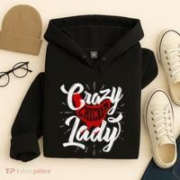 Crazy Chicken Lady Chickens Farmer Farming Hoodie thumb 4