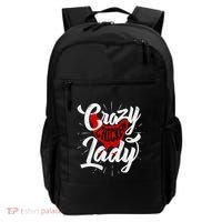 Crazy Chicken Lady Chickens Farmer Farming Backpack thumb 0