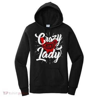 Crazy Chicken Lady Chickens Farmer Farming Women's Hoodie