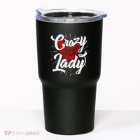 Crazy Chicken Lady Chickens Farmer Farming Tumbler thumb 0