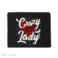 Crazy Chicken Lady Chickens Farmer Farming Mousepad thumb 0