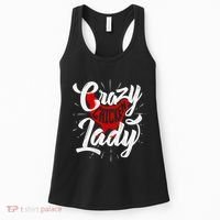 Crazy Chicken Lady Chickens Farmer Farming Women's Tank Top thumb 0