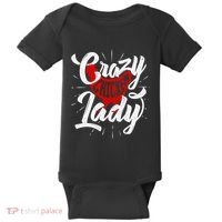 Crazy Chicken Lady Chickens Farmer Farming Baby Bodysuit thumb 0