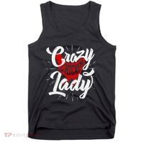 Crazy Chicken Lady Chickens Farmer Farming Tank Top thumb 0