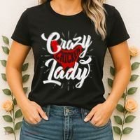 Crazy Chicken Lady Chickens Farmer Farming Women's T-Shirt thumb 2