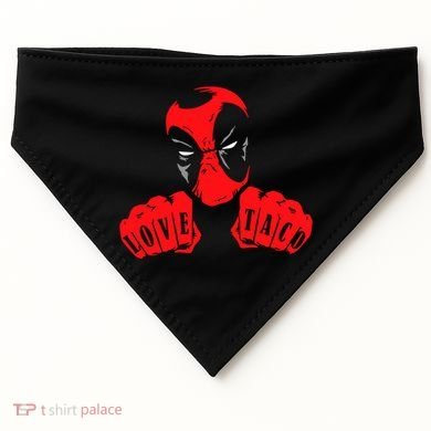 Cult Comic Love Taco USA-Made Doggie Bandana