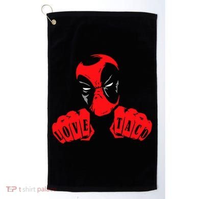Cult Comic Love Taco Golf Towel