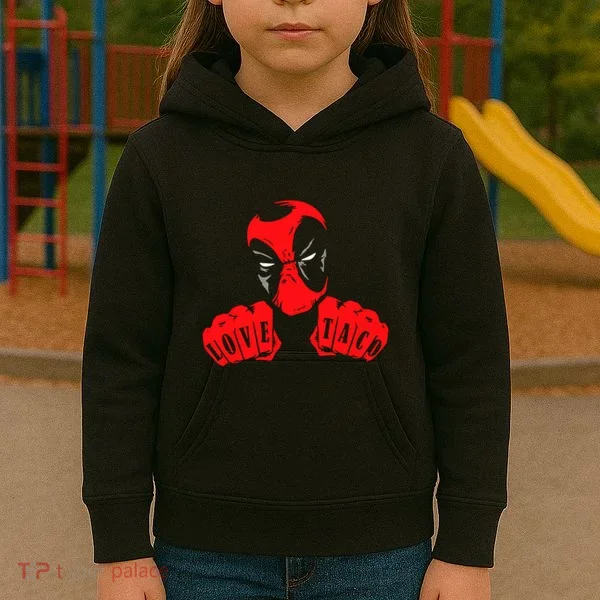 Cult Comic Love Taco Kids Hoodie