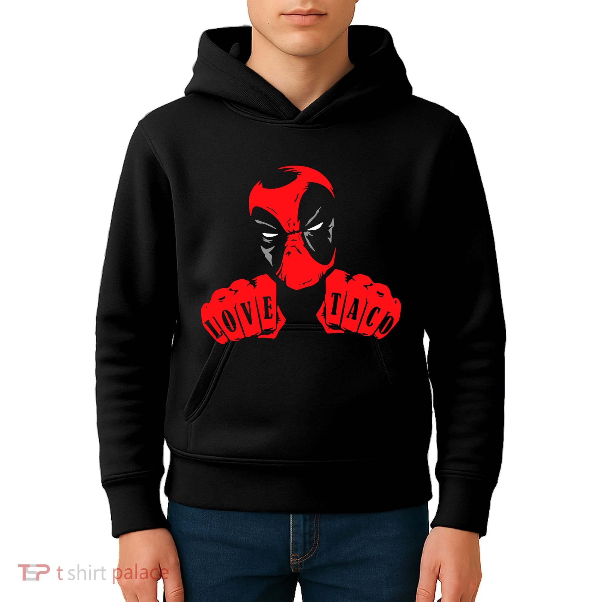 Cult Comic Love Taco Kids Hoodie
