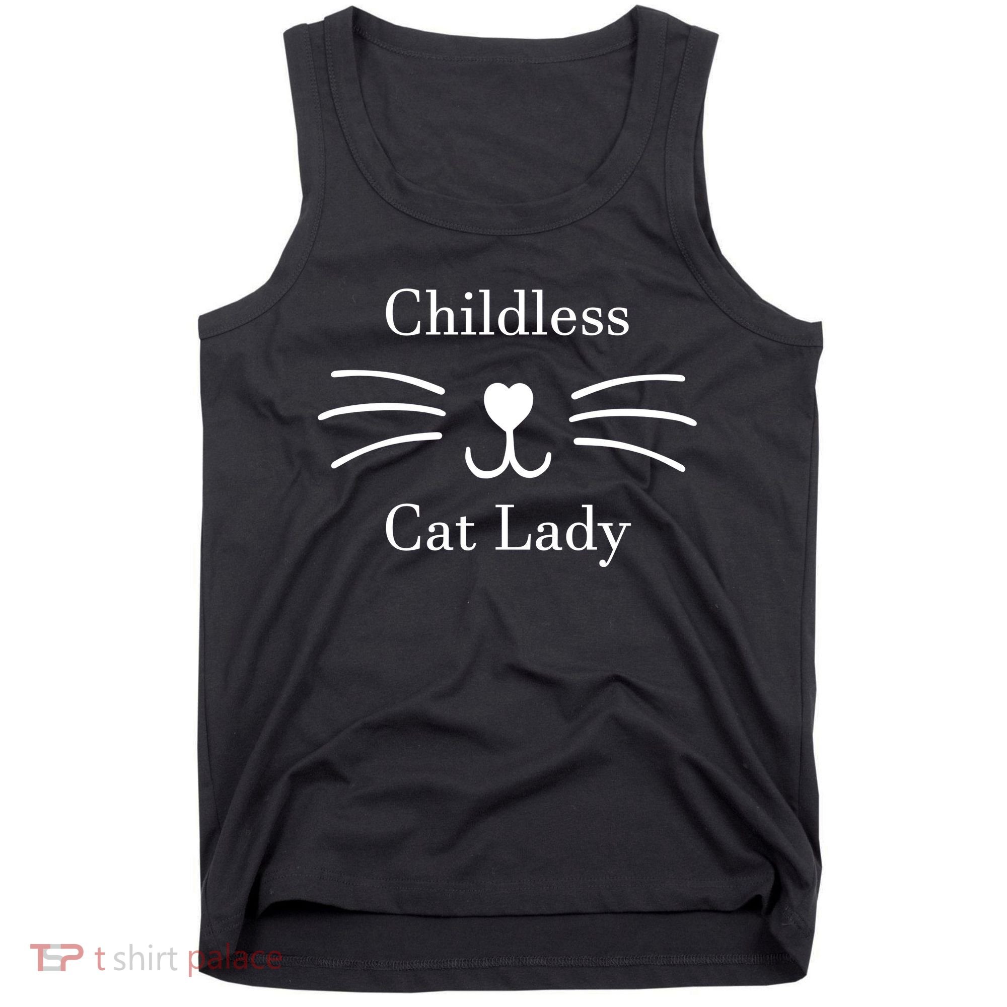 Childless Cat Lady Kamala Harris Tank Top