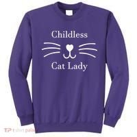 Childless Cat Lady Kamala Harris Sweatshirt thumb 0