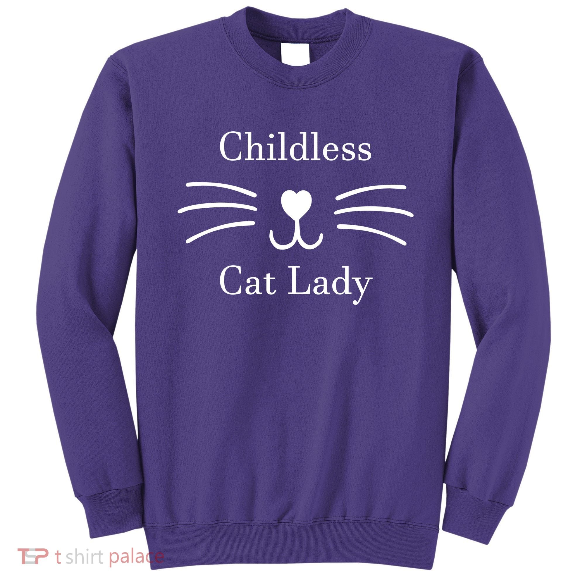 Childless Cat Lady Kamala Harris Sweatshirt