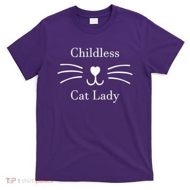 Childless Cat Lady Kamala Harris T-Shirt