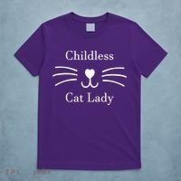 Childless Cat Lady Kamala Harris T-Shirt thumb 5
