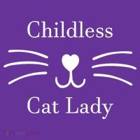 Childless Cat Lady Kamala Harris Button thumb 1