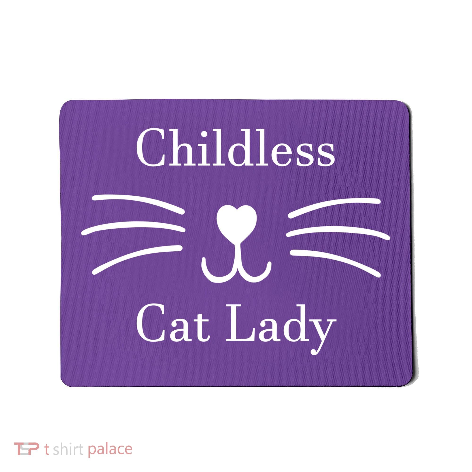 Childless Cat Lady Kamala Harris Mousepad