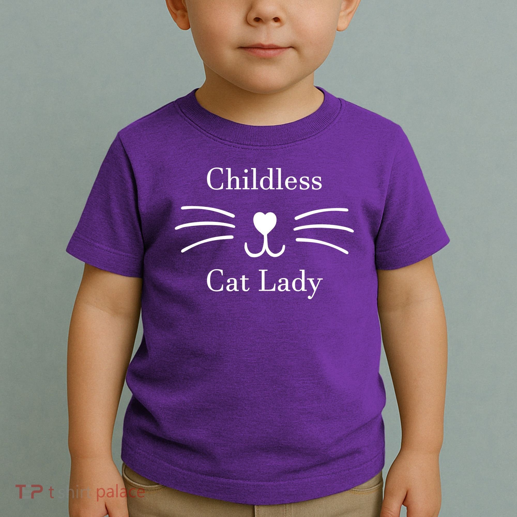 Childless Cat Lady Kamala Harris Toddler T-Shirt