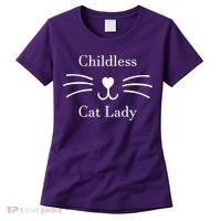 Childless Cat Lady Kamala Harris Women's T-Shirt thumb 0
