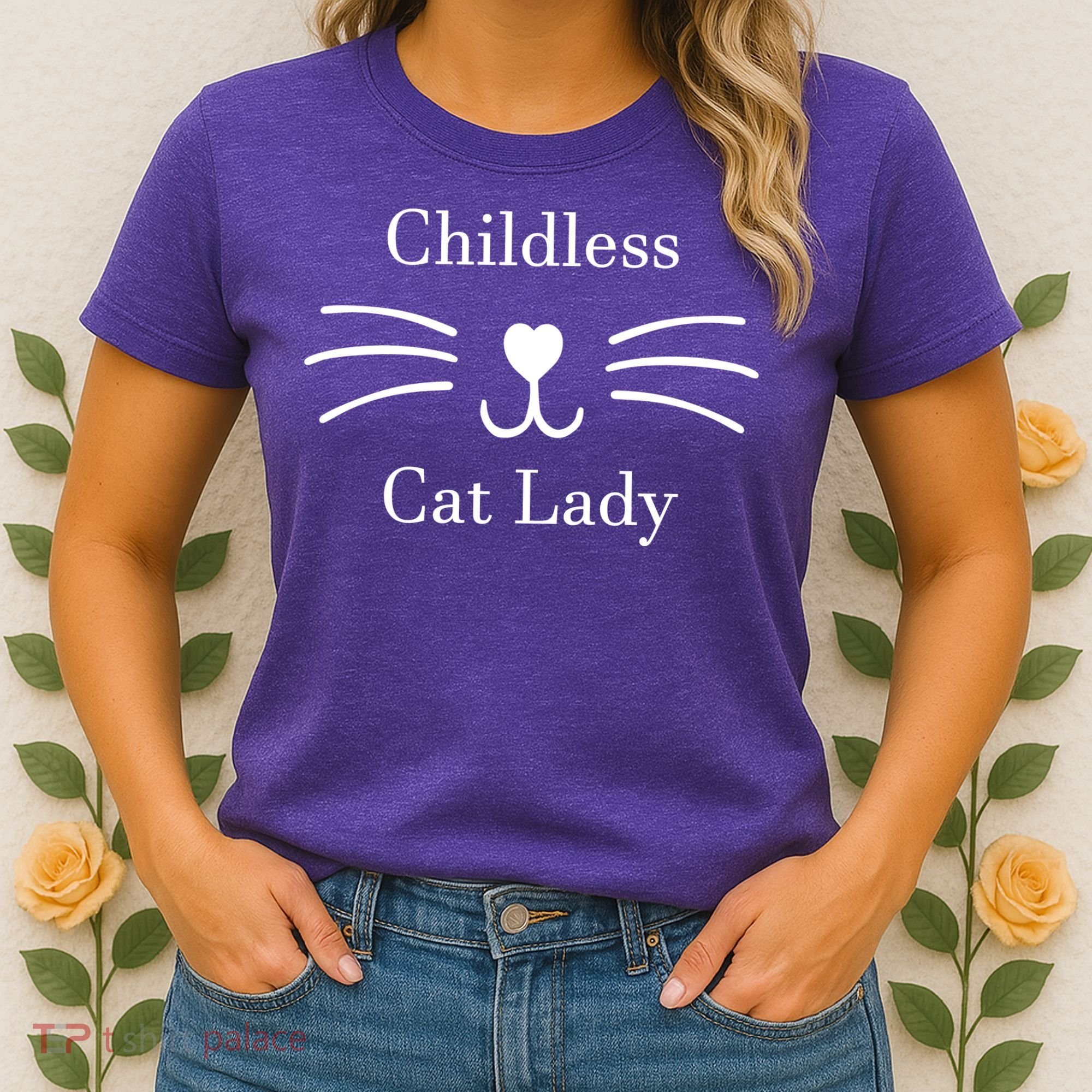 Childless Cat Lady Kamala Harris Women's T-Shirt