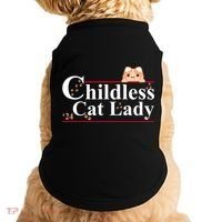 Childless Cat Lady 2024 Kamala Harris Election Doggie Tank thumb 0