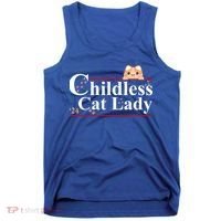 Childless Cat Lady 2024 Kamala Harris Election Tank Top thumb 0