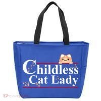 Childless Cat Lady 2024 Kamala Harris Election Tote Bag thumb 0
