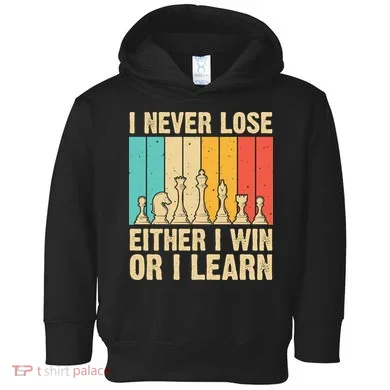 Cool Chess Lover Art Toddler Hoodie