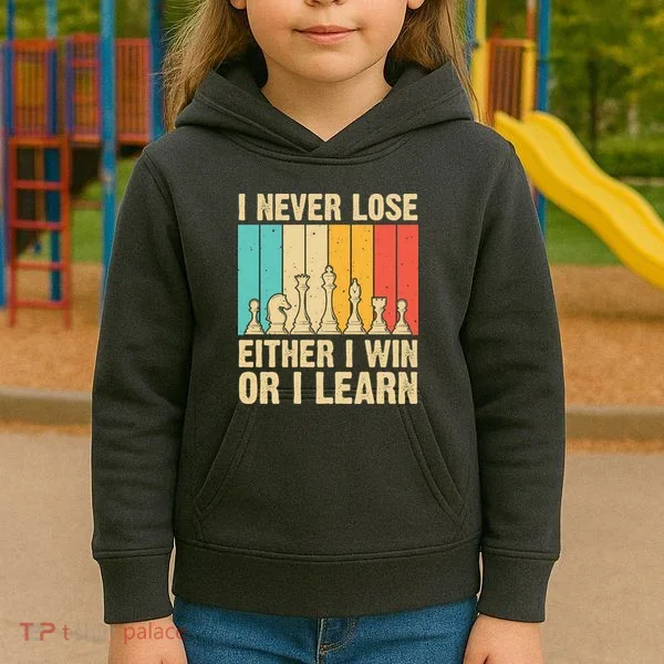 Cool Chess Lover Art Kids Hoodie