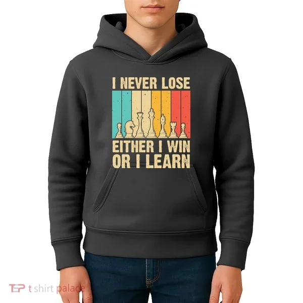 Cool Chess Lover Art Kids Hoodie