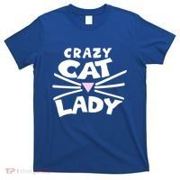 Crazy Cat Lady Long Funny Gift Cute Cat Gift T-Shirt thumb 0