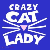 Crazy Cat Lady Long Funny Gift Cute Cat Gift Mousepad thumb 1