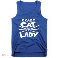 Crazy Cat Lady Long Funny Gift Cute Cat Gift Tank Top thumb 0