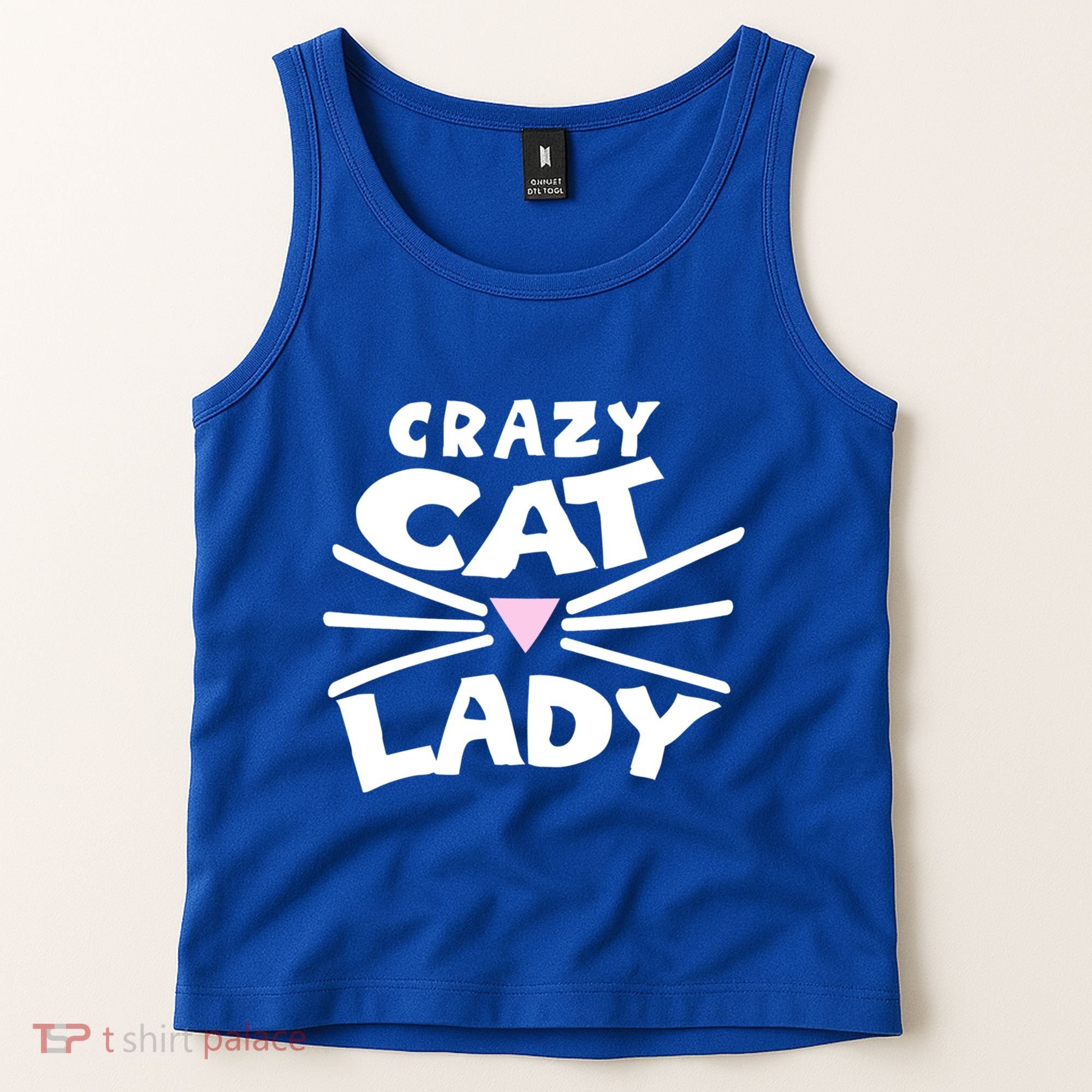 Crazy Cat Lady Long Funny Gift Cute Cat Gift Tank Top
