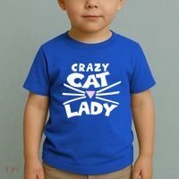 Crazy Cat Lady Long Funny Gift Cute Cat Gift Toddler T-Shirt thumb 2