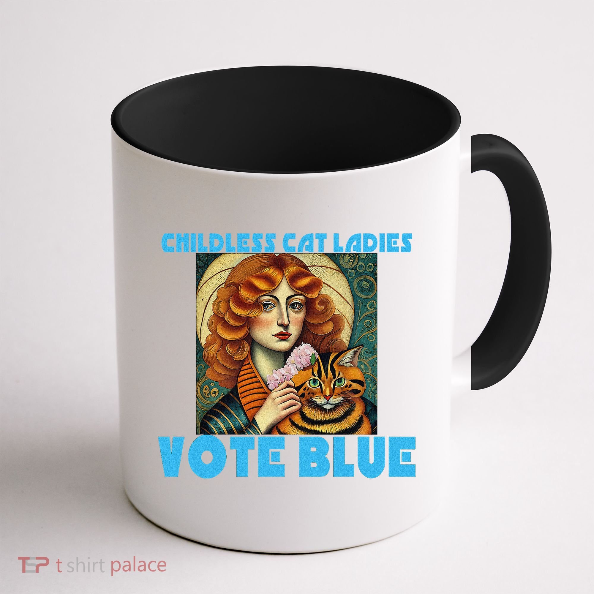 Childless Cat Ladies Vote Blue Coffee Mug