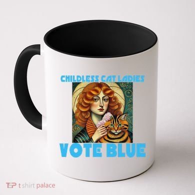 Childless Cat Ladies Vote Blue Coffee Mug