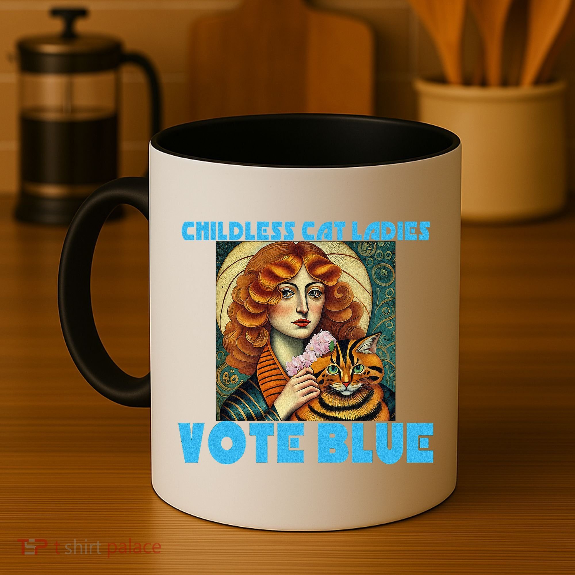 Childless Cat Ladies Vote Blue Coffee Mug
