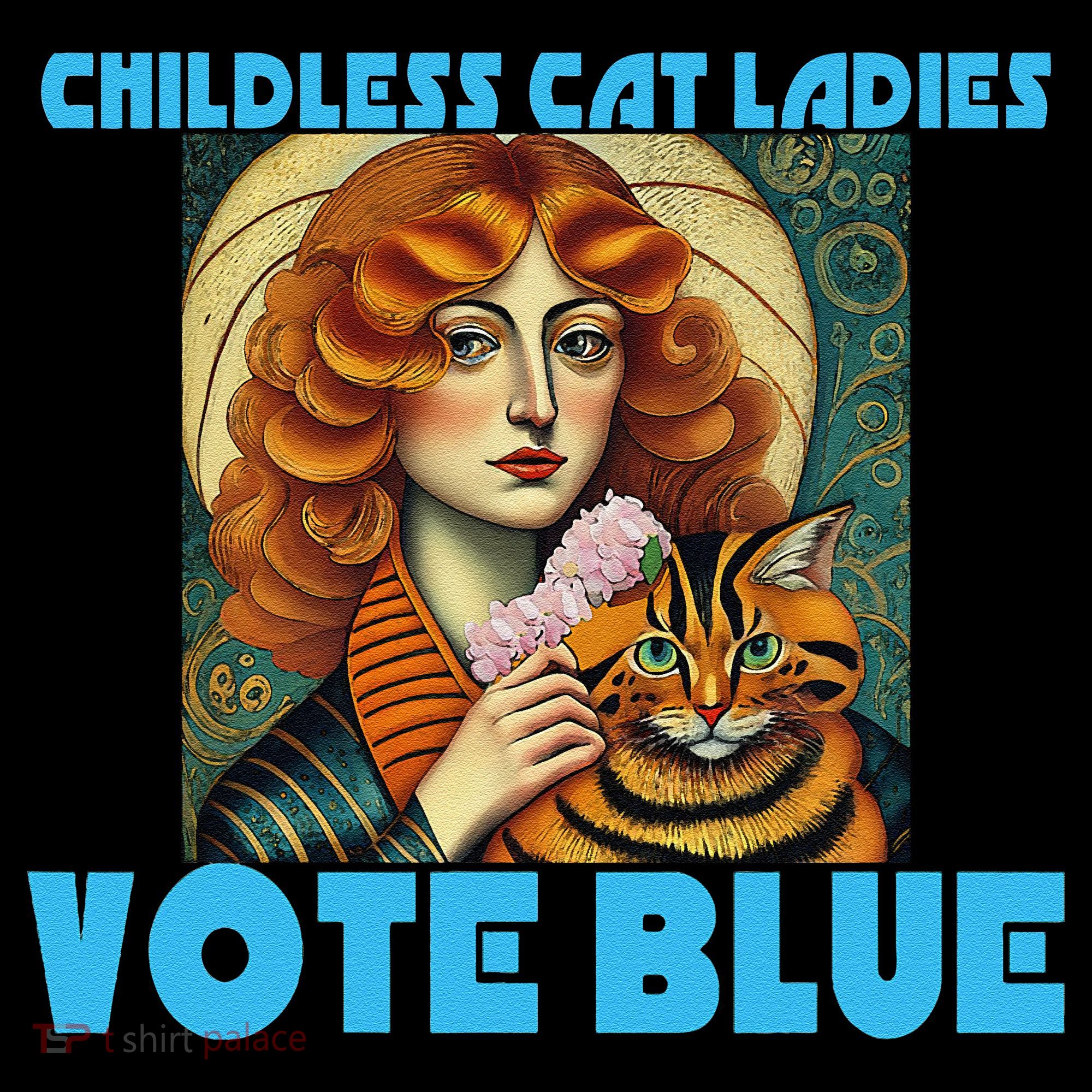 Childless Cat Ladies Vote Blue Coffee Mug