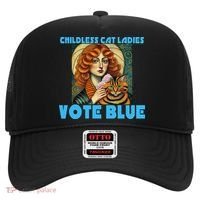 Childless Cat Ladies Vote Blue Hat thumb 0