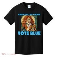Childless Cat Ladies Vote Blue Kids T-Shirt thumb 0