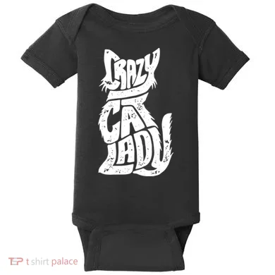 Crazy Cat Lady Baby Bodysuit