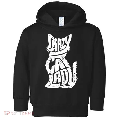 Crazy Cat Lady Toddler Hoodie