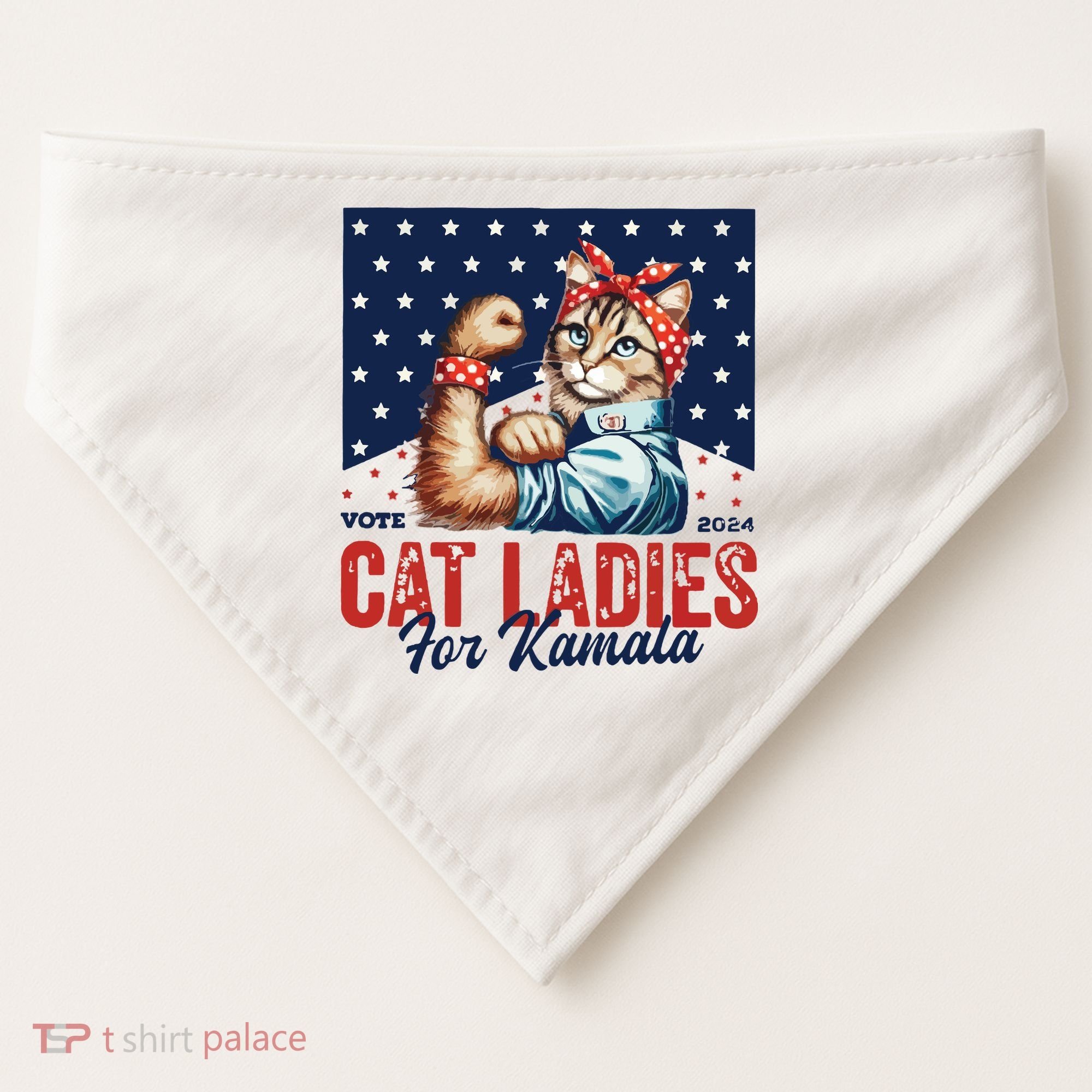 Childless Cat Ladies USA-Made Doggie Bandana