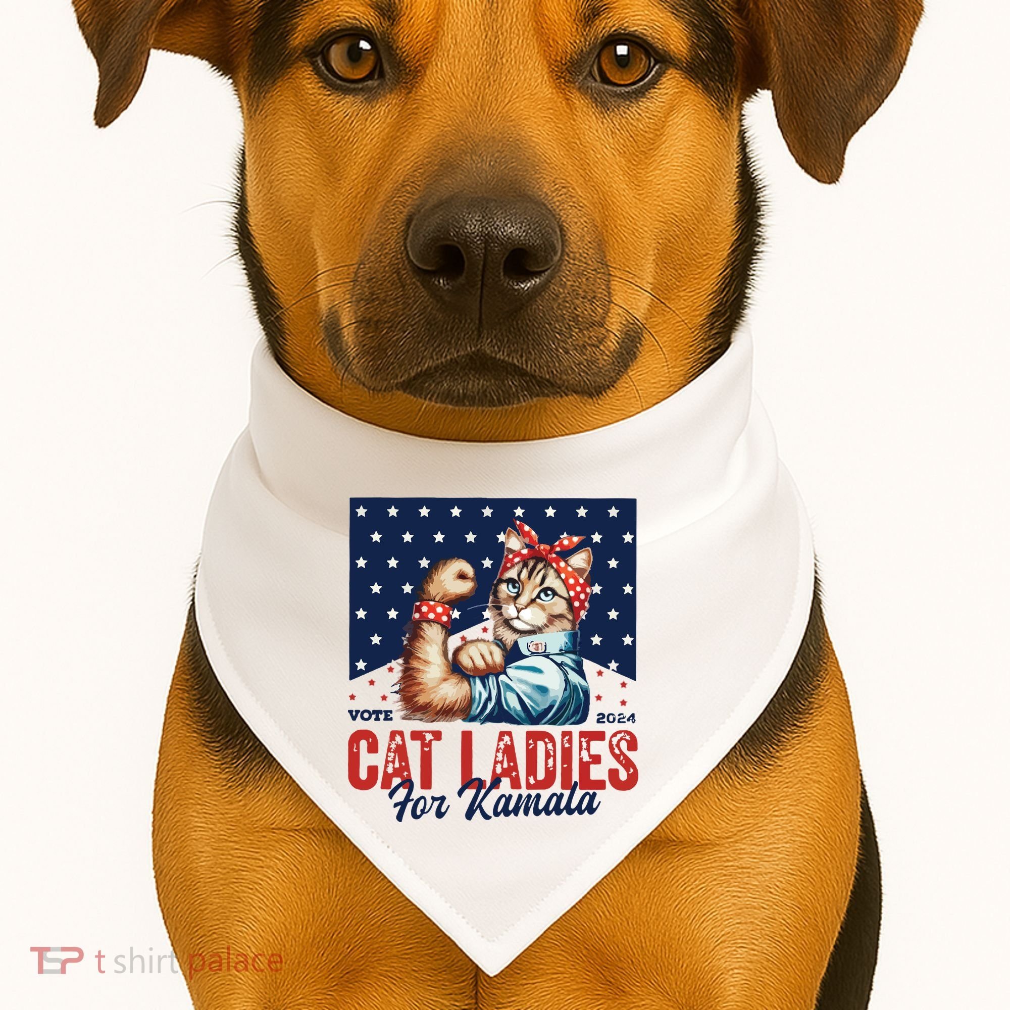 Childless Cat Ladies USA-Made Doggie Bandana